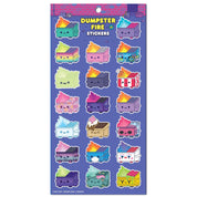 100% Soft Dumpster Fire Stickers (4 to choose from) Dumpster Fire Sheet Kawaii Gifts