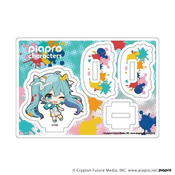 Hatsune Miku YuraYura Chibi Paint Acrylic Stand Miku