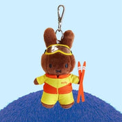 Miffy Fun Winter Sports 5" Plushie Mascots Bag Charms