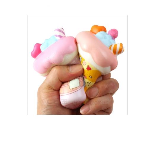 Capybara Cupcake 3.5" Squishy