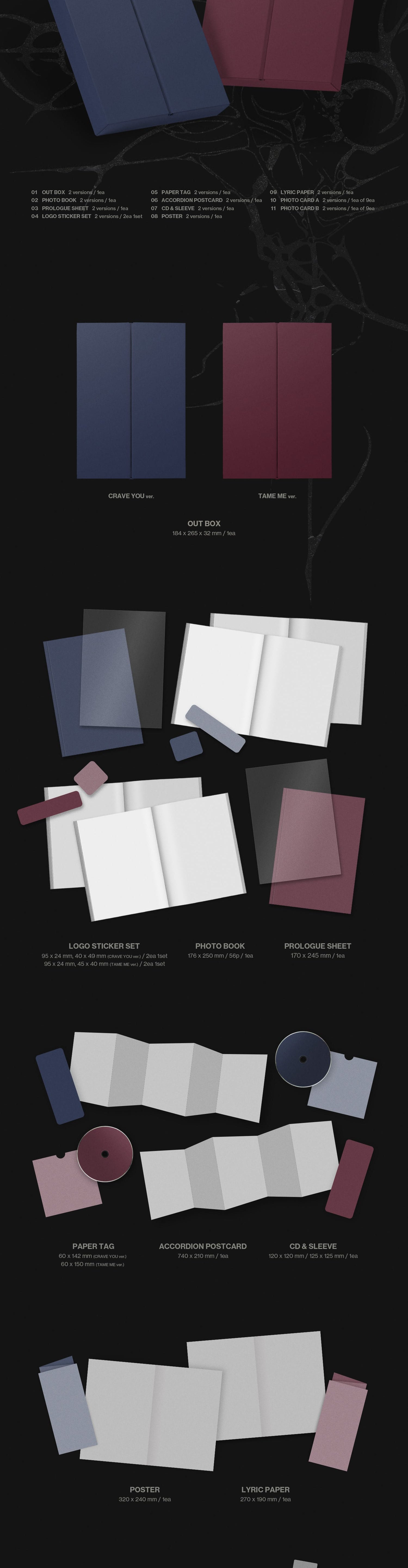 [hello82 Exclusive] &TEAM - KR 2nd Mini Album 'Mark On Me' Photobook Ver. [ONE PER VER PER PERSON]