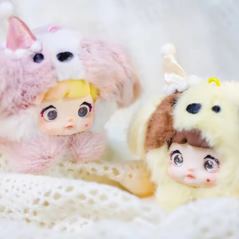 Nommi Baby Mibao v4 Puppy Diary 4" Plush Bag Charm Surprise Blind Box