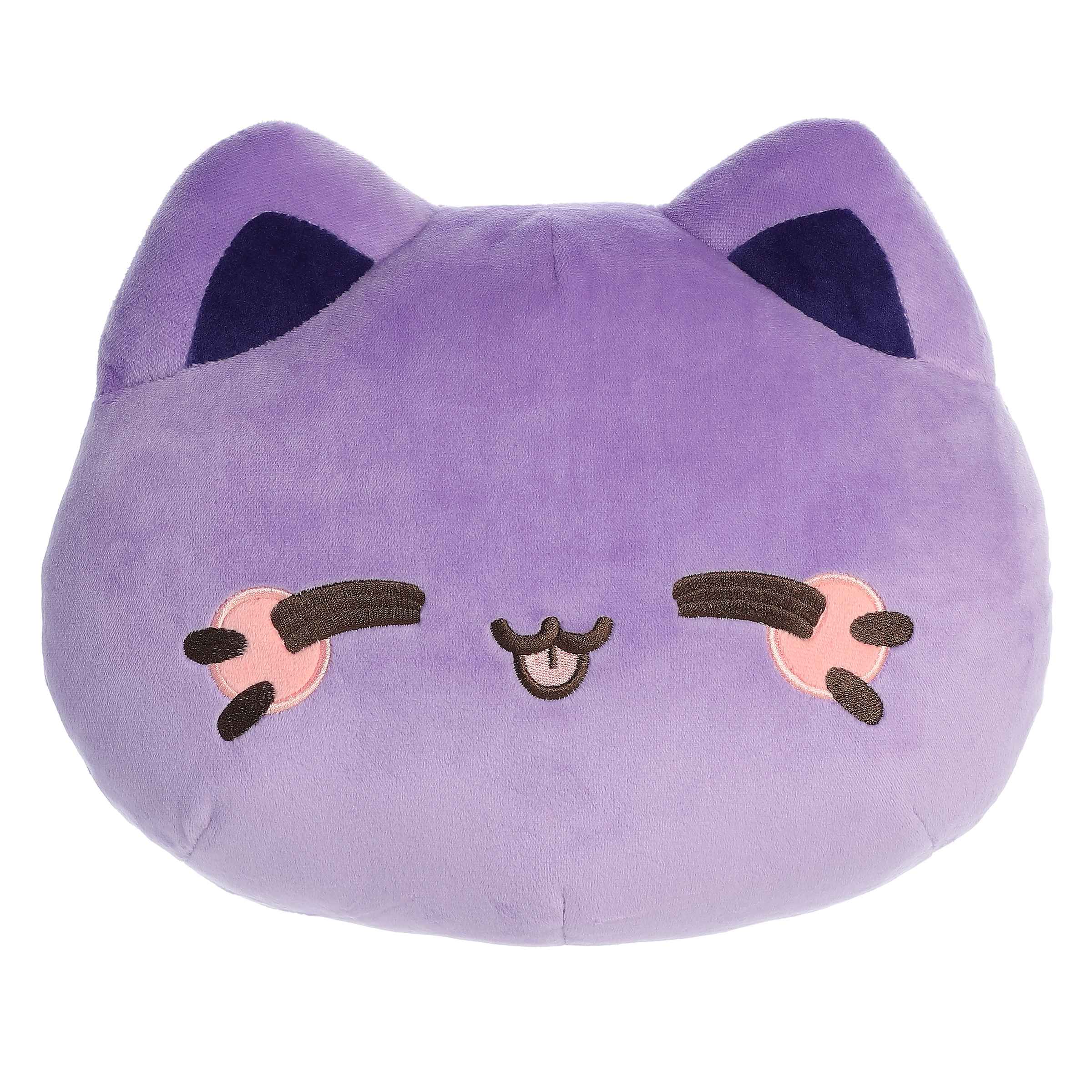 Aurora 10" Meowchi Face Plush Ube Kawaii Gifts