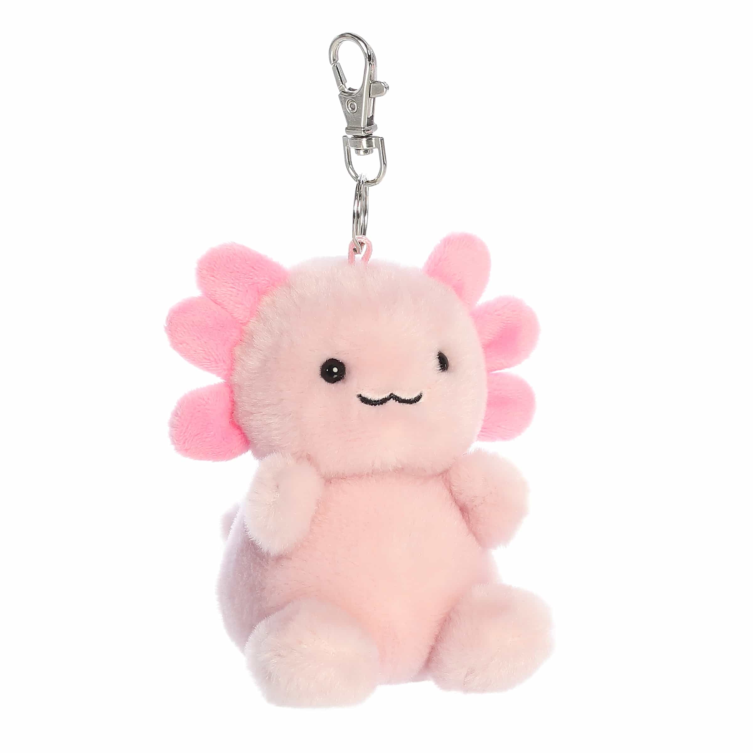 Aurora Ax Axolotl Palm Pals Plush 4" Clip-On Kawaii Gifts 092943340497
