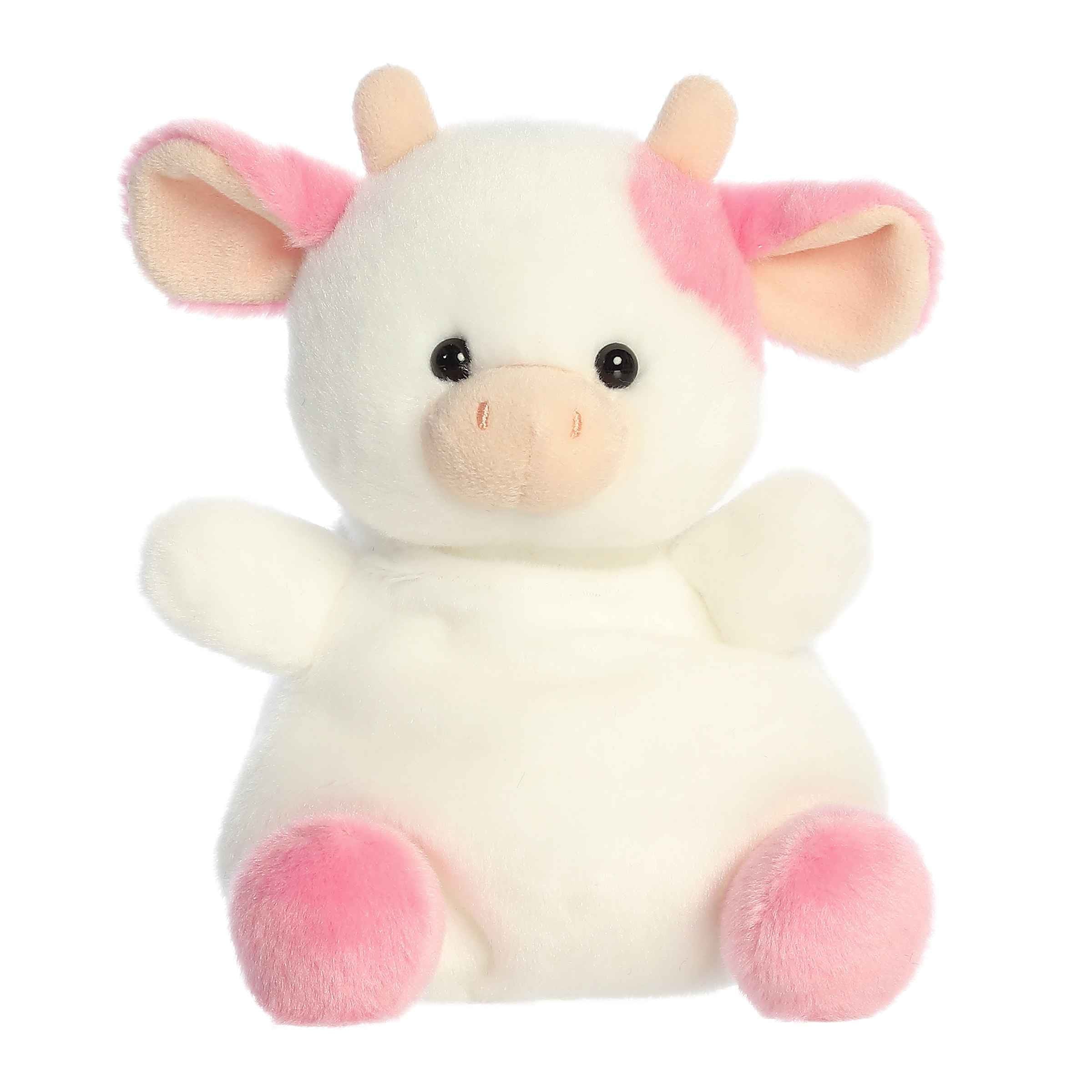 Aurora Belle Strawberry Cow Palm Pals 8" Party Size Kawaii Gifts 092943339583