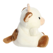 Aurora Caroline Brown Cow Palm Pals 5" Plush Kawaii Gifts 092943821729