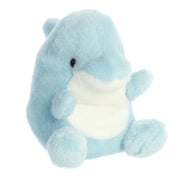 Aurora Clicks Dolphin Palm Pal 5" Plush Kawaii Gifts 092943336841