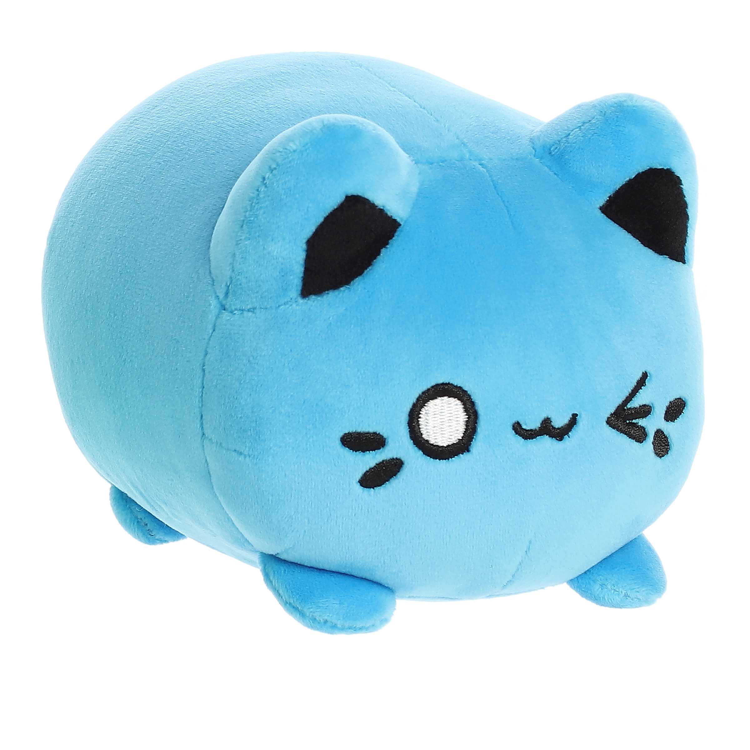 Aurora Colorful 7" Meowchi Plush Electric Blue Kawaii Gifts