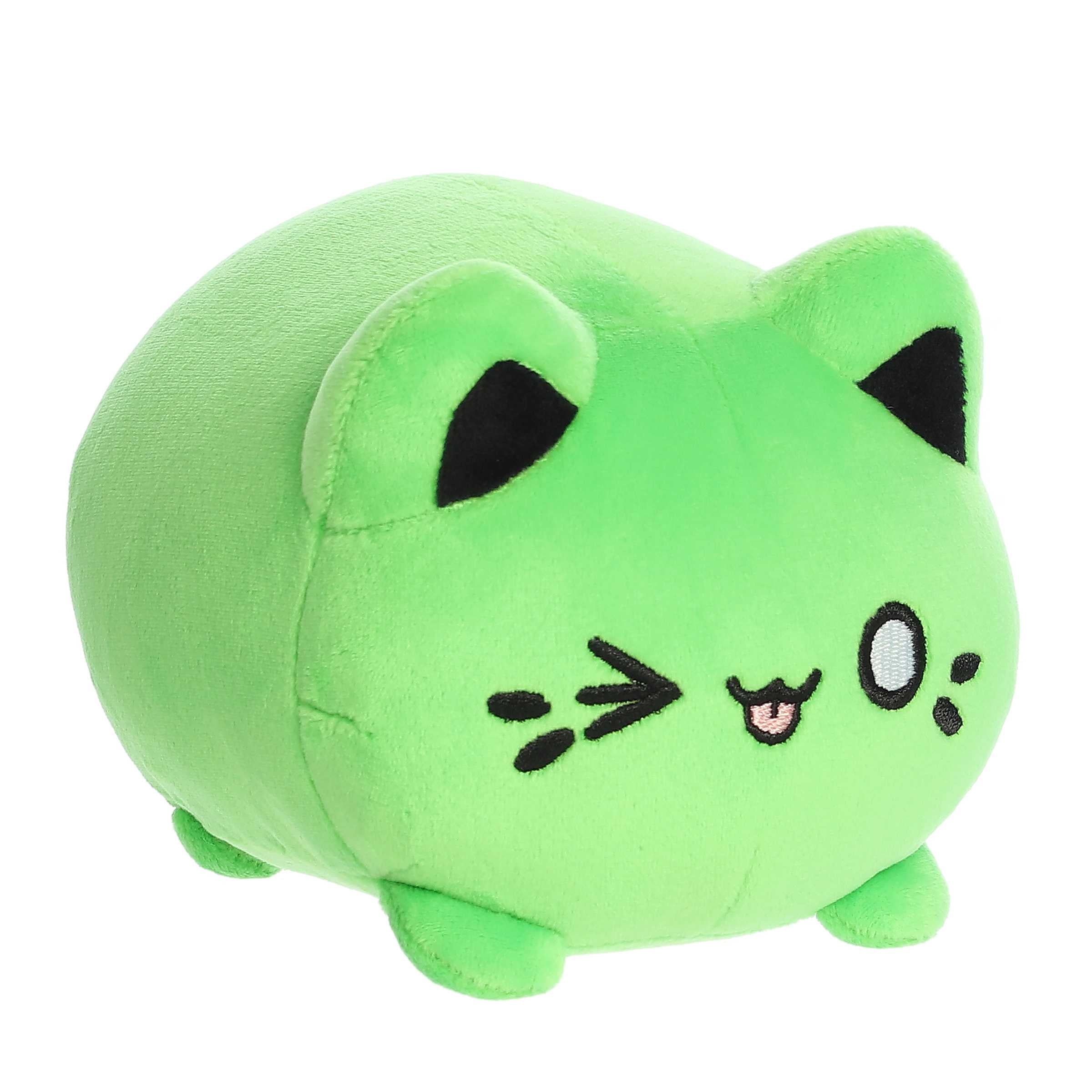 Aurora Colorful 7" Meowchi Plush Toxic Green Kawaii Gifts