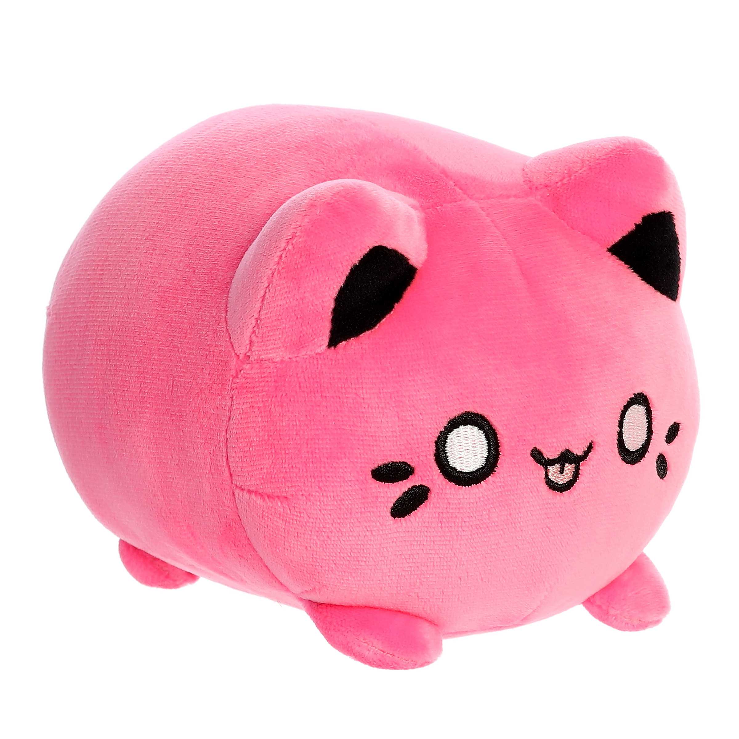 Aurora Colorful 7" Meowchi Plush Vivid Pink Kawaii Gifts 092943143319