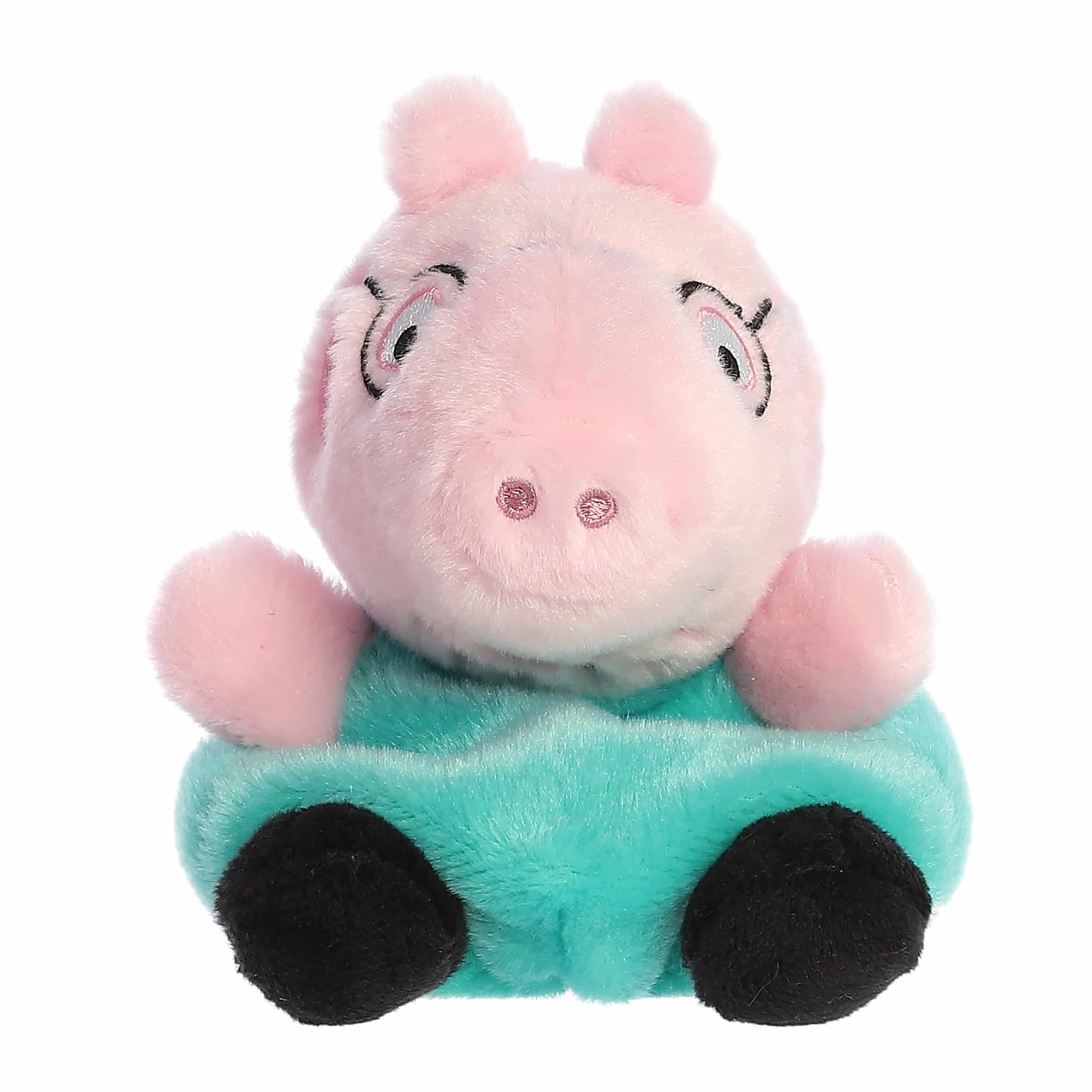 Aurora Daddy Pig Palm Pals 5" Plush Kawaii Gifts 092943444072