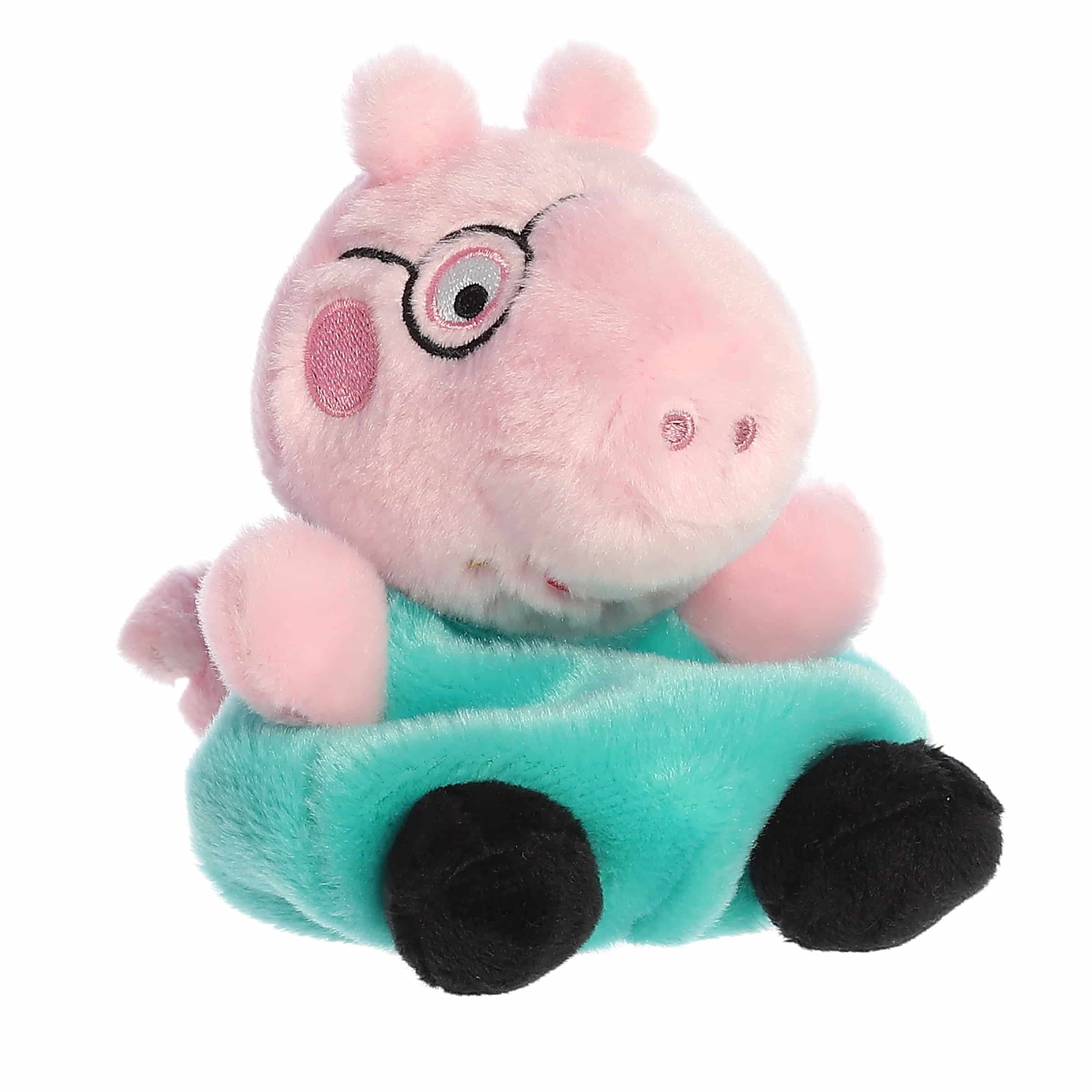 Aurora Daddy Pig Palm Pals 5" Plush Kawaii Gifts 092943444072