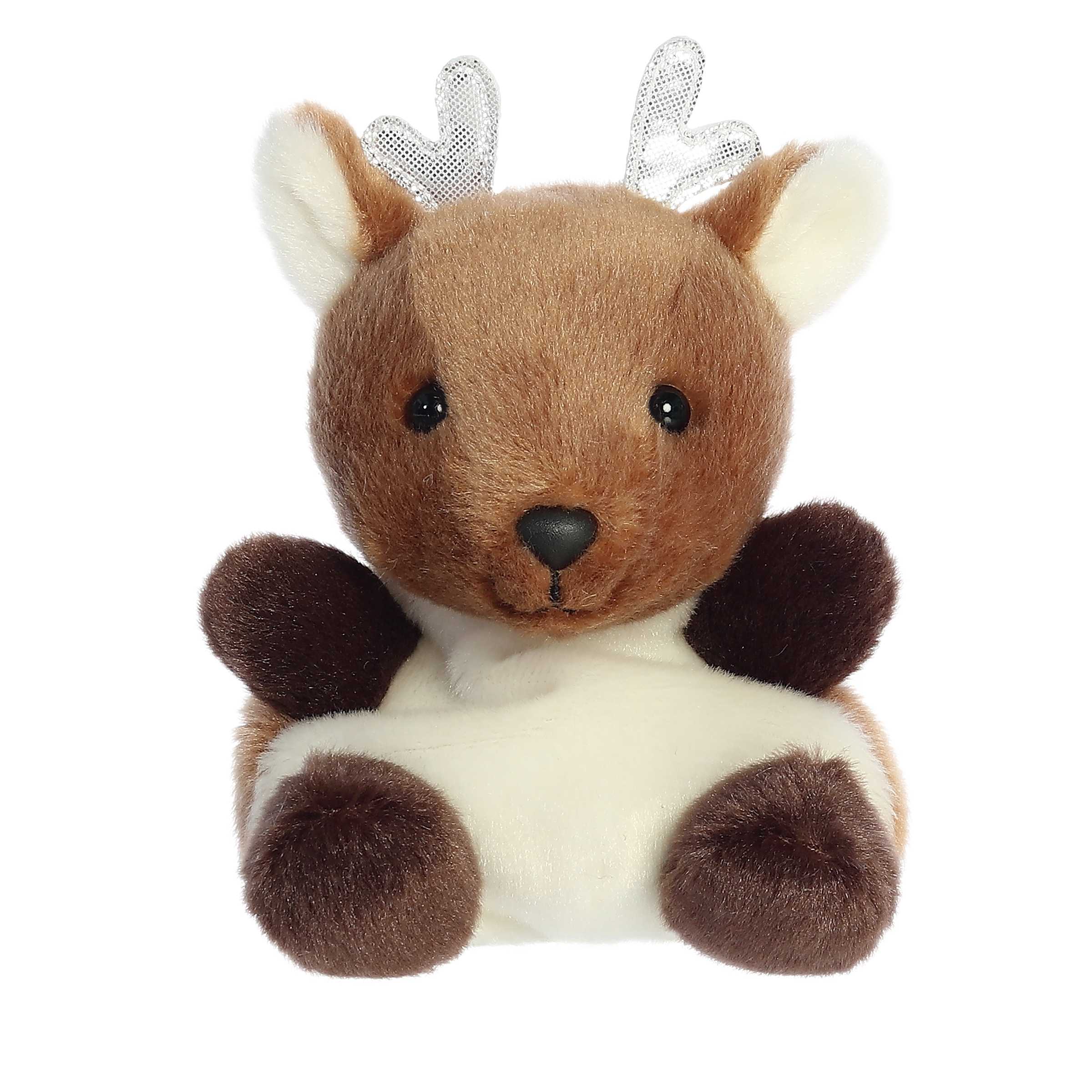 Aurora Dash Reindeer Palm Pal 5" Plush Kawaii Gifts 092943994034