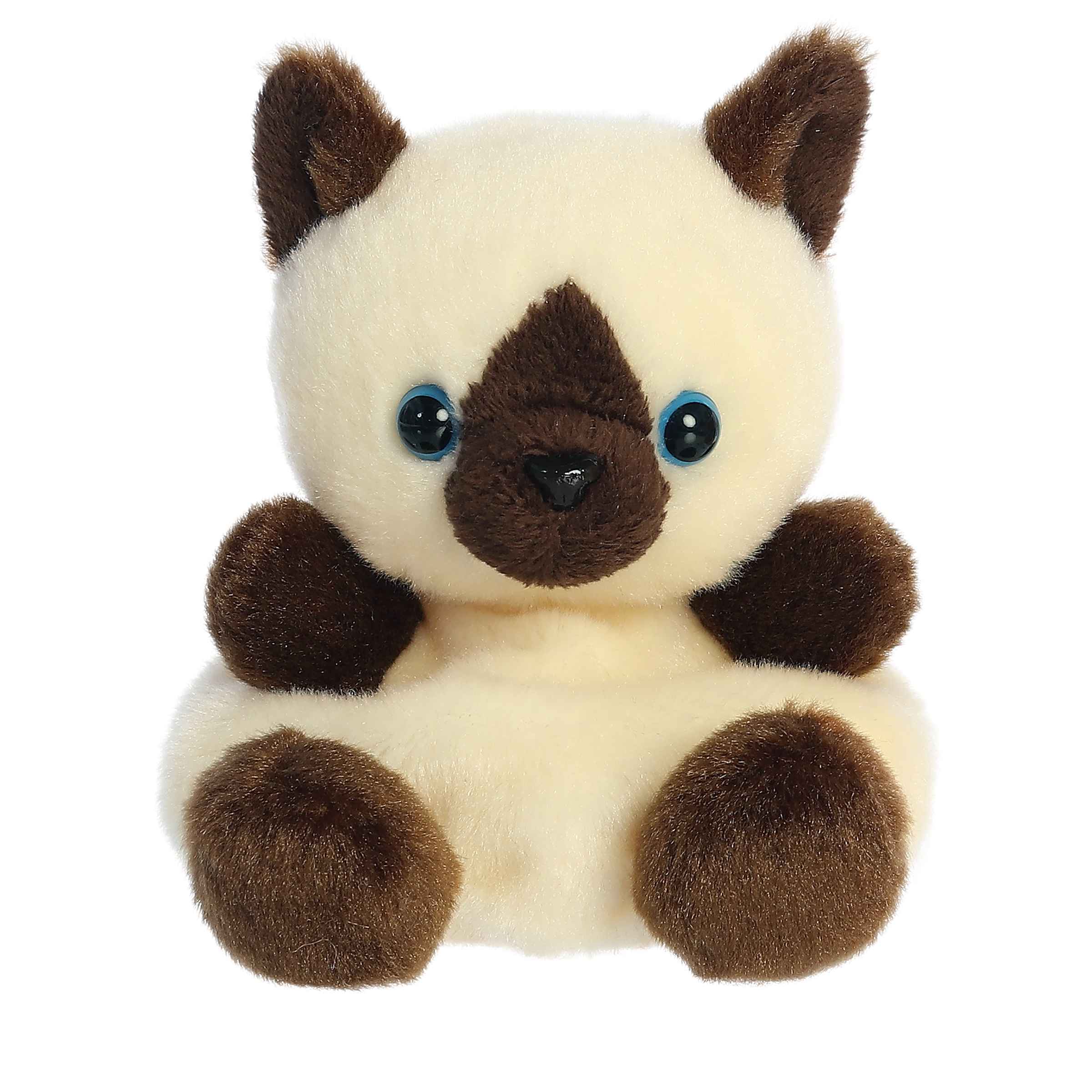 Aurora Dusty Siamese Kitty Palm Pals 5" Plush Kawaii Gifts 092943339460