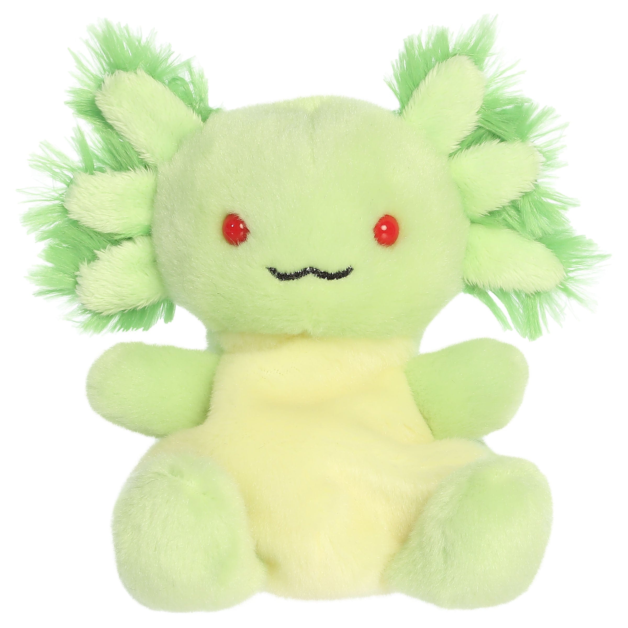 Aurora Ecto Radioactive Axolotl Palm Pals 5" Plush Kawaii Gifts 092943345003