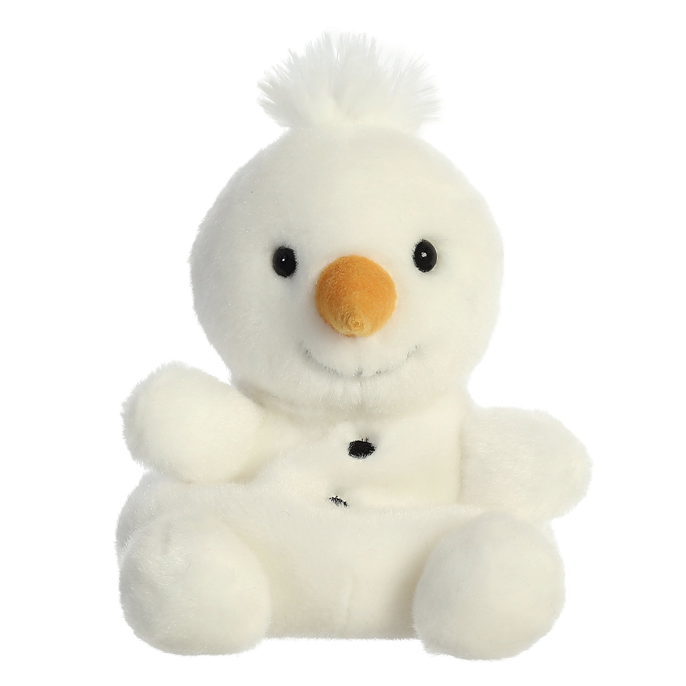 Aurora Froyo Snowman Palm Pal 5" Plush Kawaii Gifts 092943991309