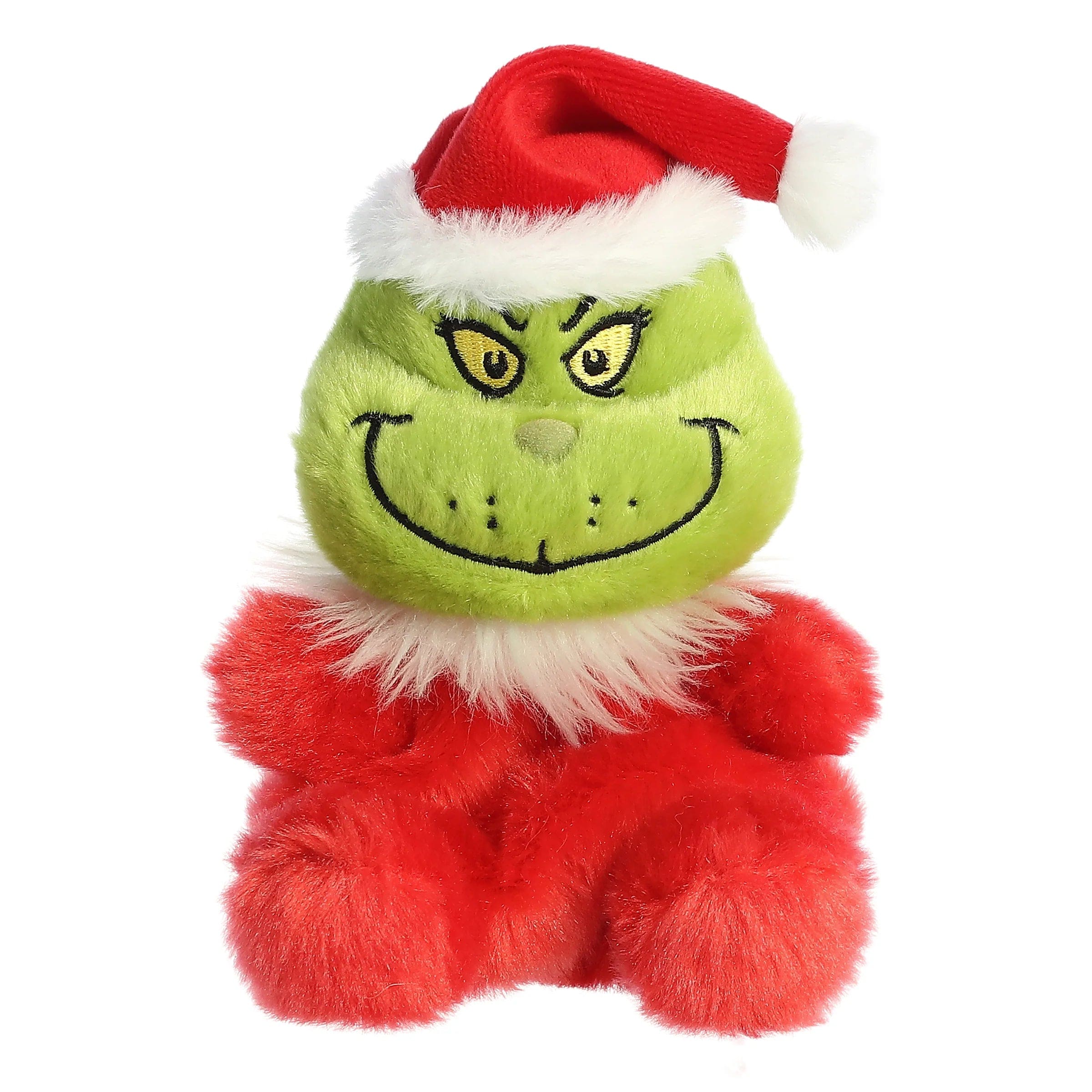 Aurora Grinch Santa Palm Pal 5" Plush Kawaii Gifts