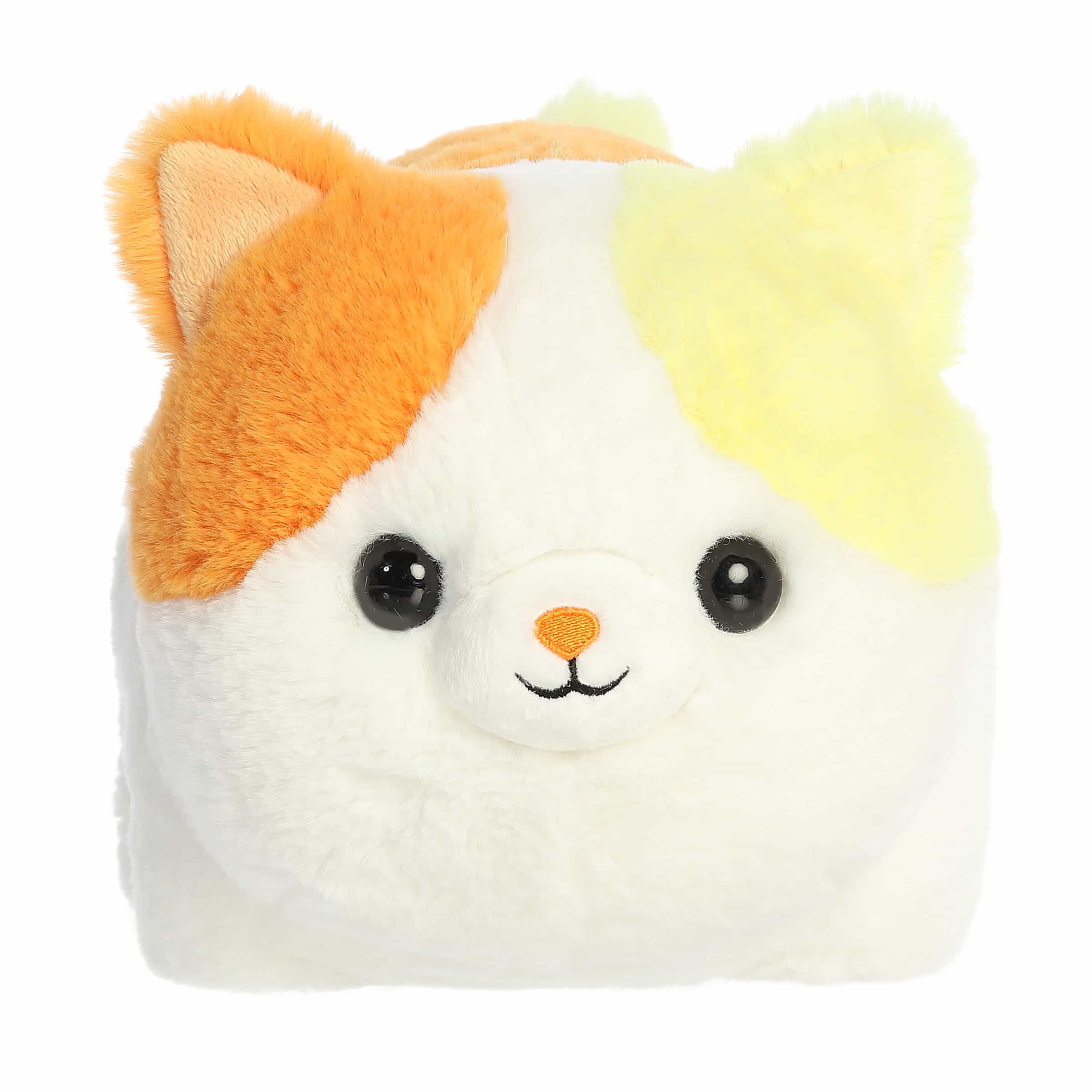 Aurora Halloween Spudsters 10" Animal Plushies Candy Corn Calico Cat Kawaii Gifts 092943135703