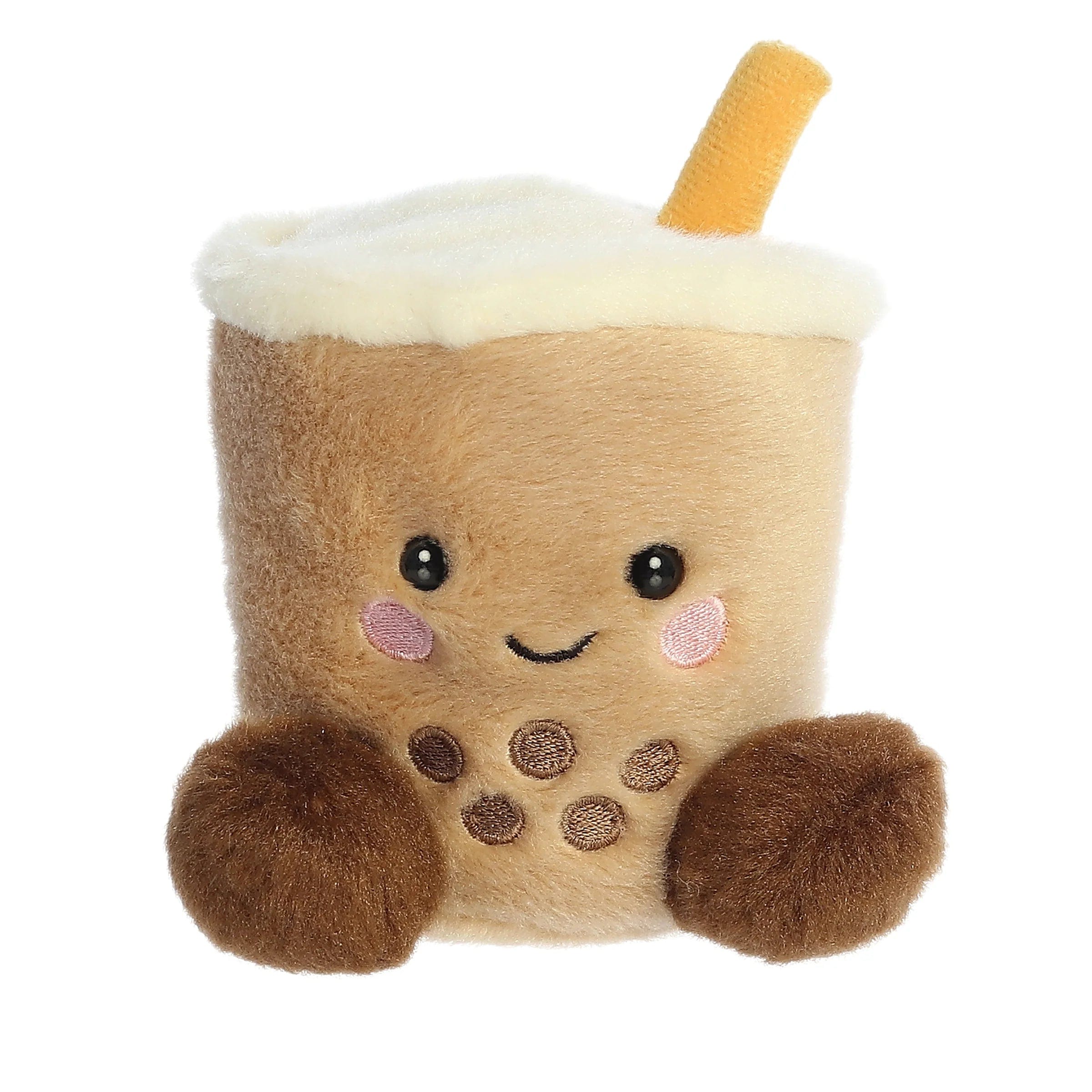 Aurora Milk Tea Boba Palm Pals 5" Plush Kawaii Gifts 092943336872