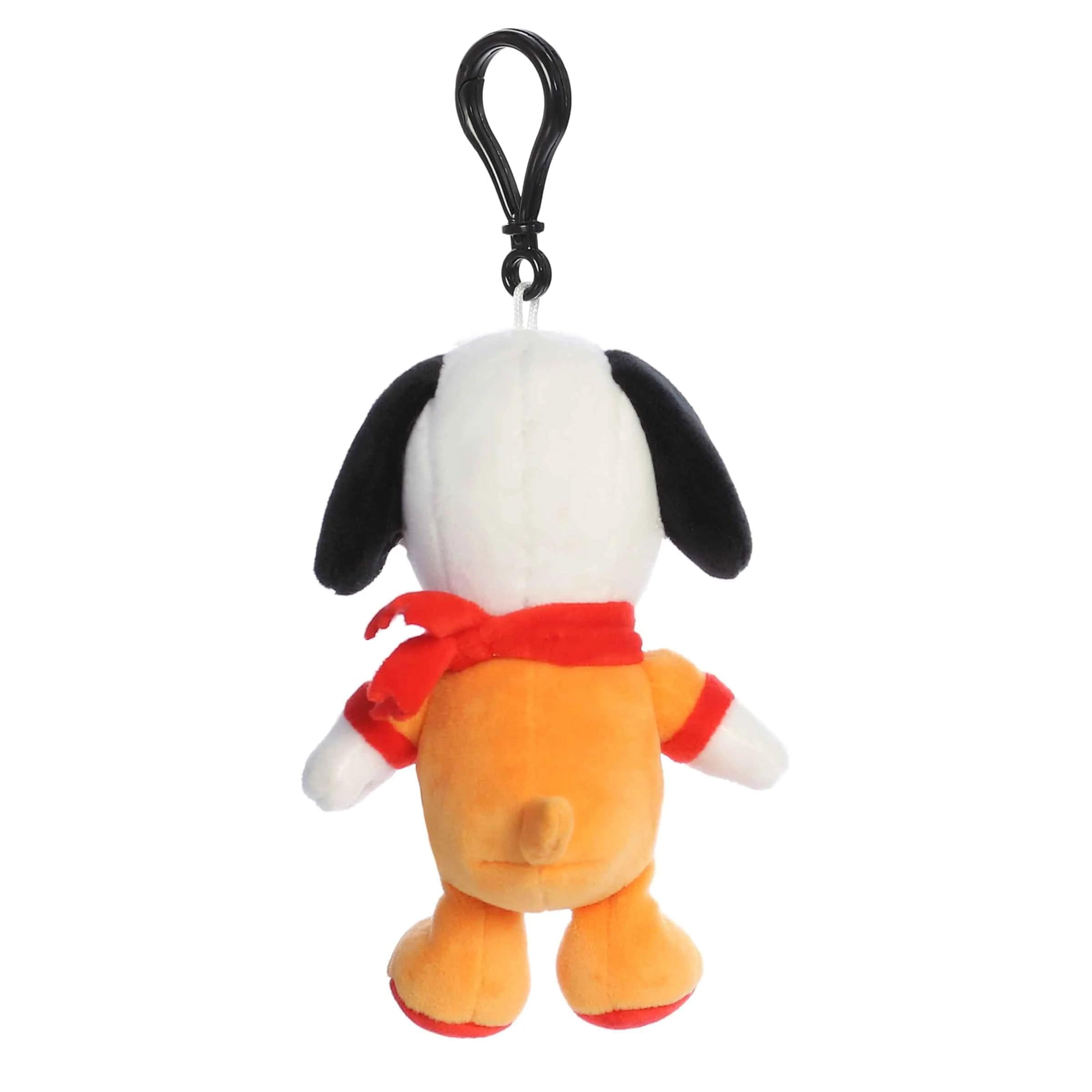 Aurora Peanuts Astronaut Snoopy 5" Clip-On Plush Keychain Kawaii Gifts