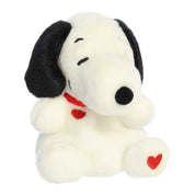 Aurora Peanuts Snoopy Hearts Palm Pal 5" Plush Kawaii Gifts