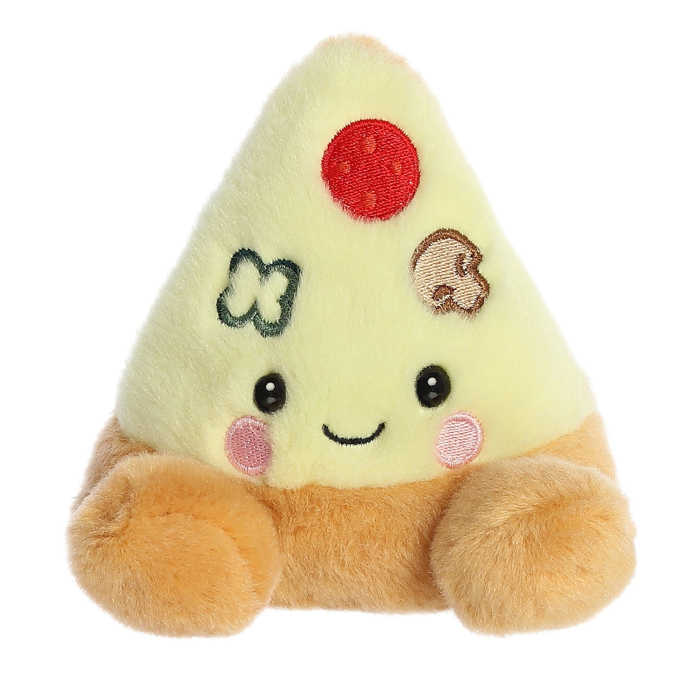 Aurora Peppa Pizza Slice Palm Pal 5" Plush Kawaii Gifts 092943336889