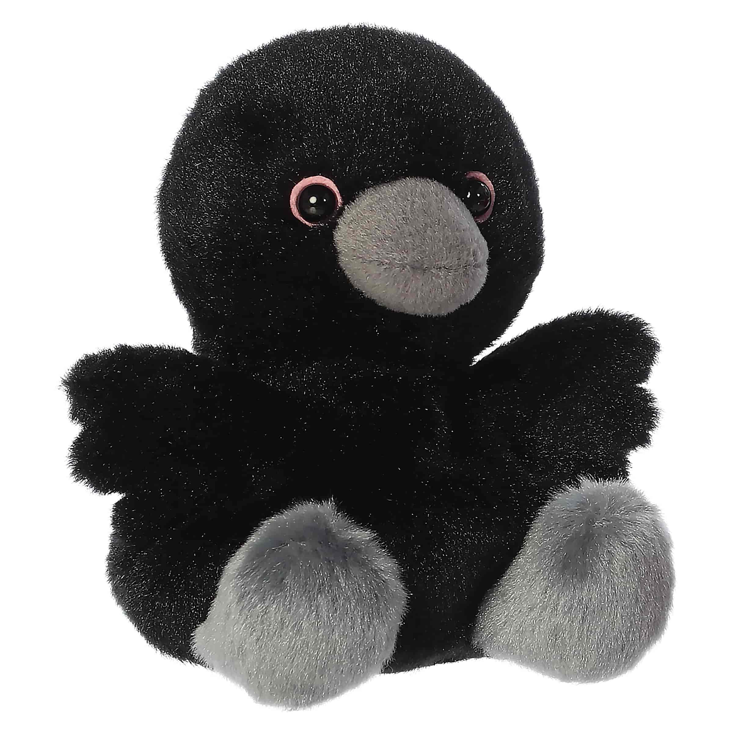 Aurora Poe Raven Palm Pals 5" Plush Kawaii Gifts 092943135901