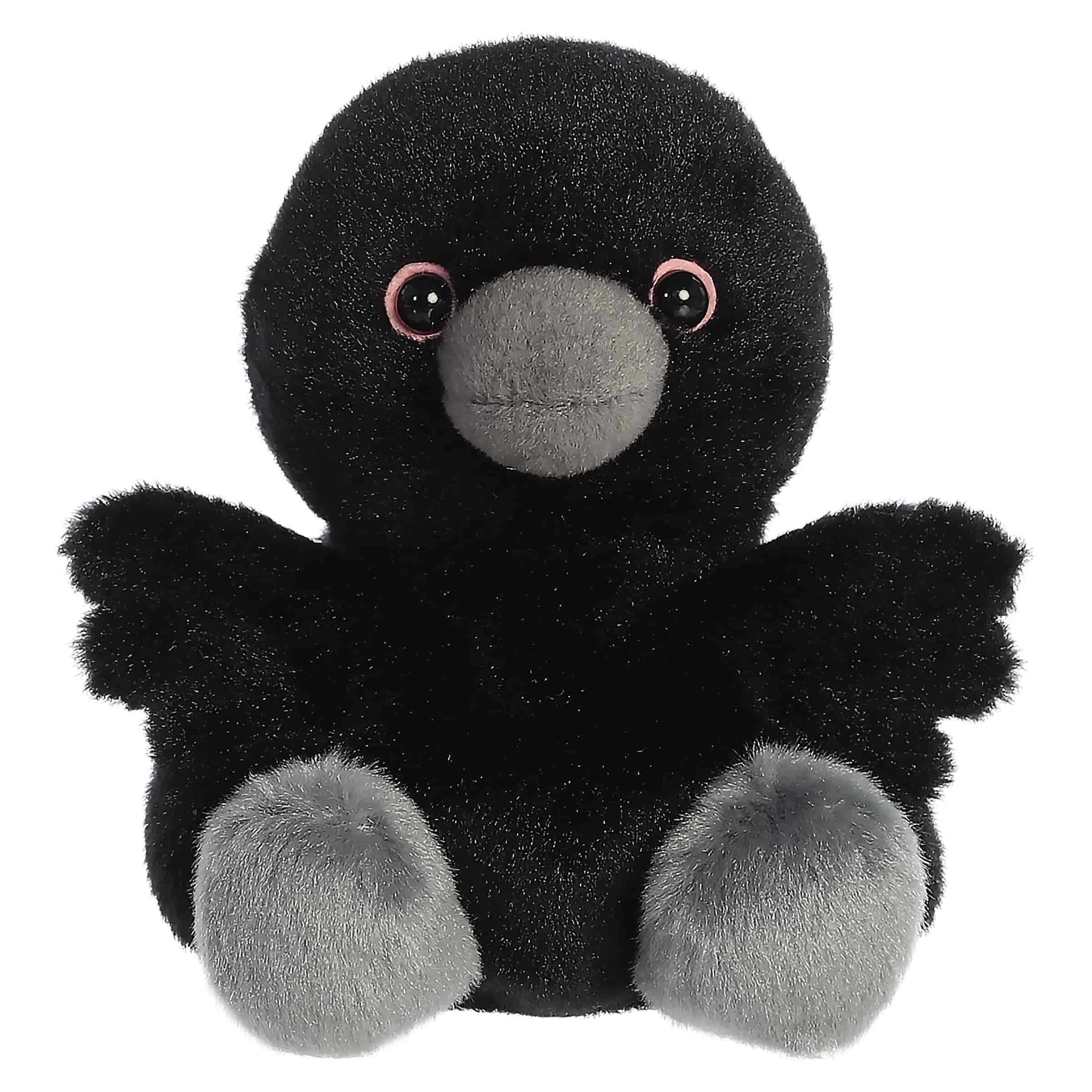 Aurora Poe Raven Palm Pals 5" Plush Kawaii Gifts 092943135901