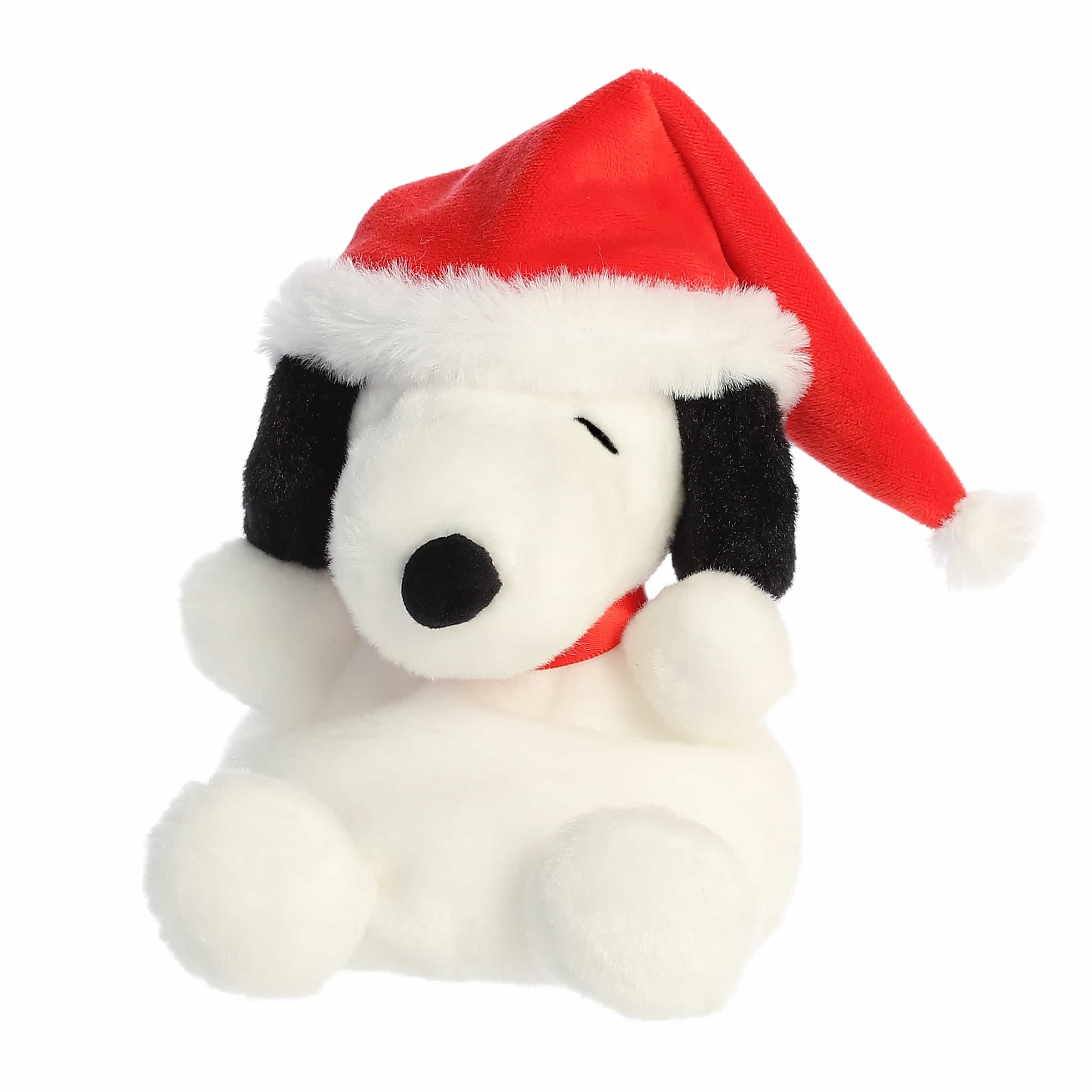 Aurora Santa Snoopy Palm Pals 5" Plush Kawaii Gifts