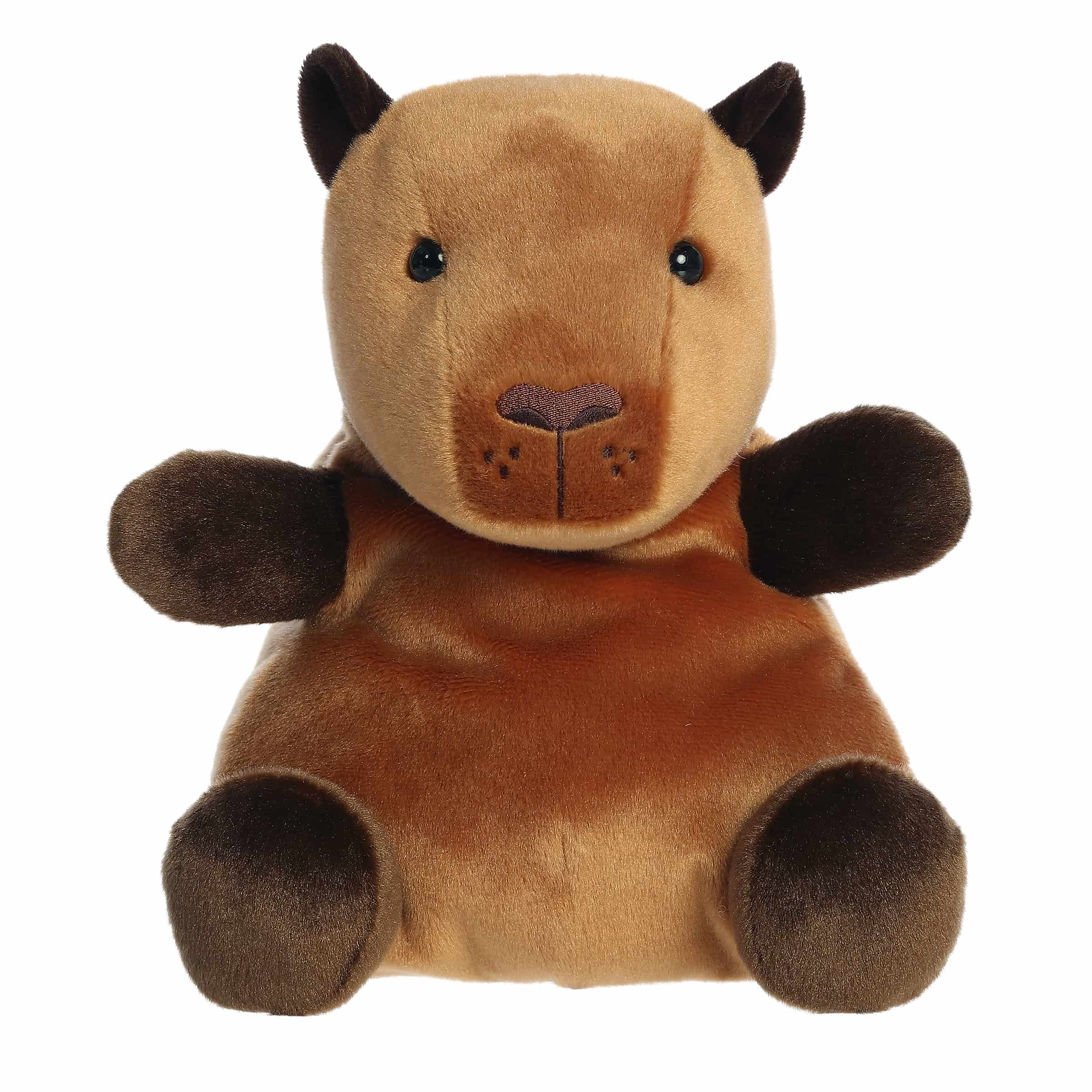 Aurora Sid Capybara Palm Pals 5" Plush 13" Party Sized Kawaii Gifts 092943340947