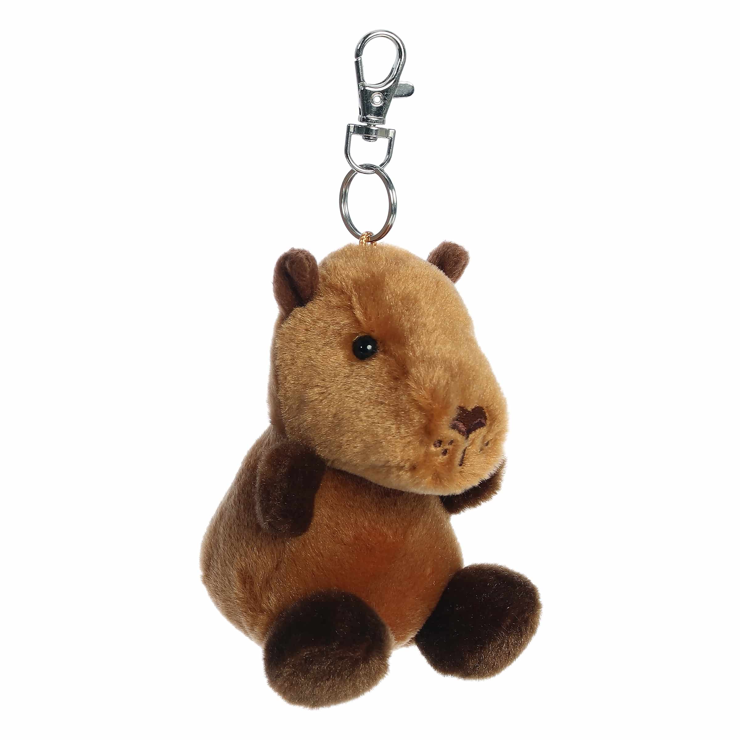 Aurora Sid Capybara Palm Pals Plush 4" Clip-On Kawaii Gifts 092943340992