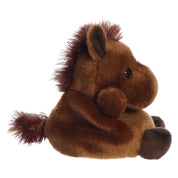 Aurora Truffle Brown Horse Palm Pal 5" Plush Kawaii Gifts 092943337633