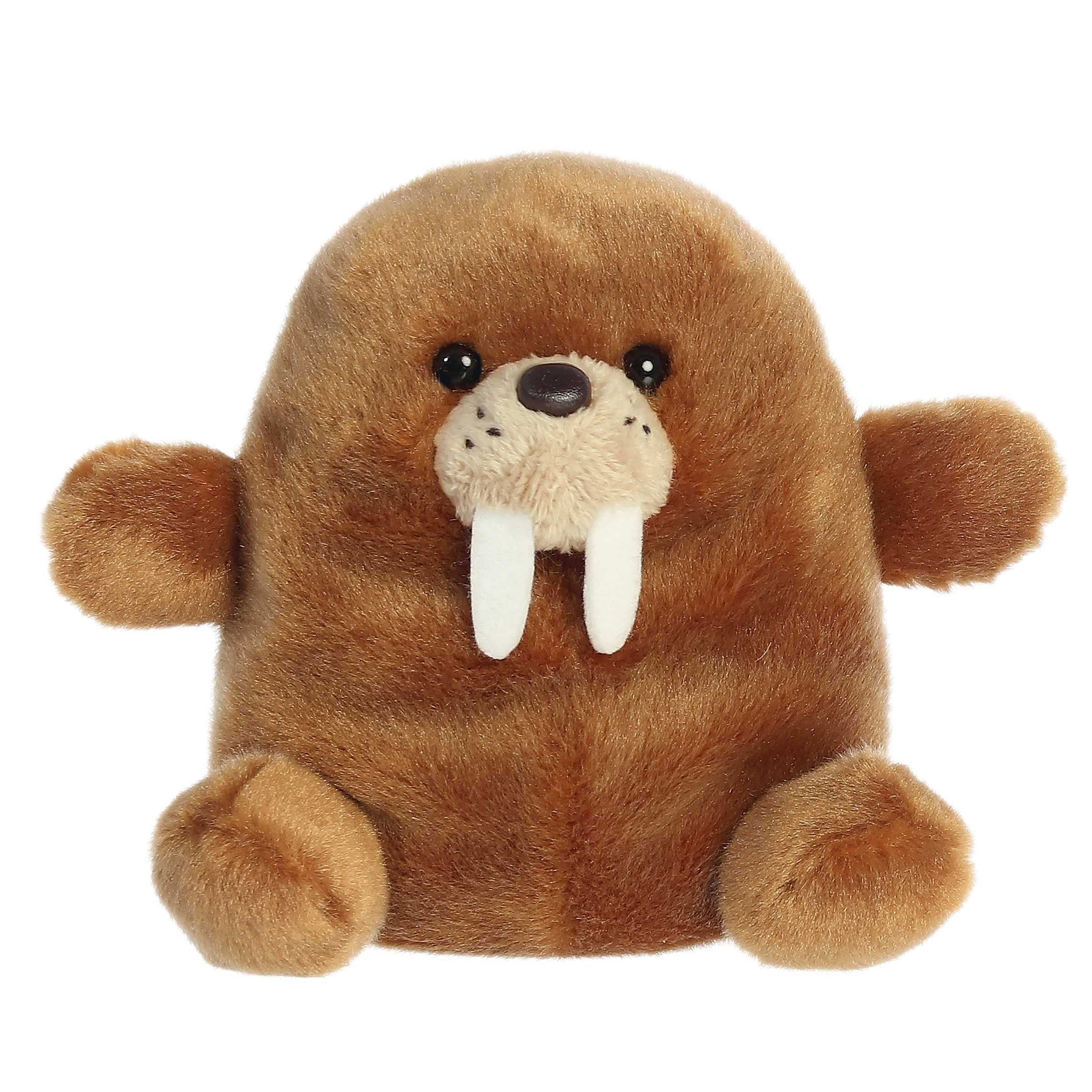 Aurora Waldo Walrus Palm Pals 5" Plush Kawaii Gifts 092943338555