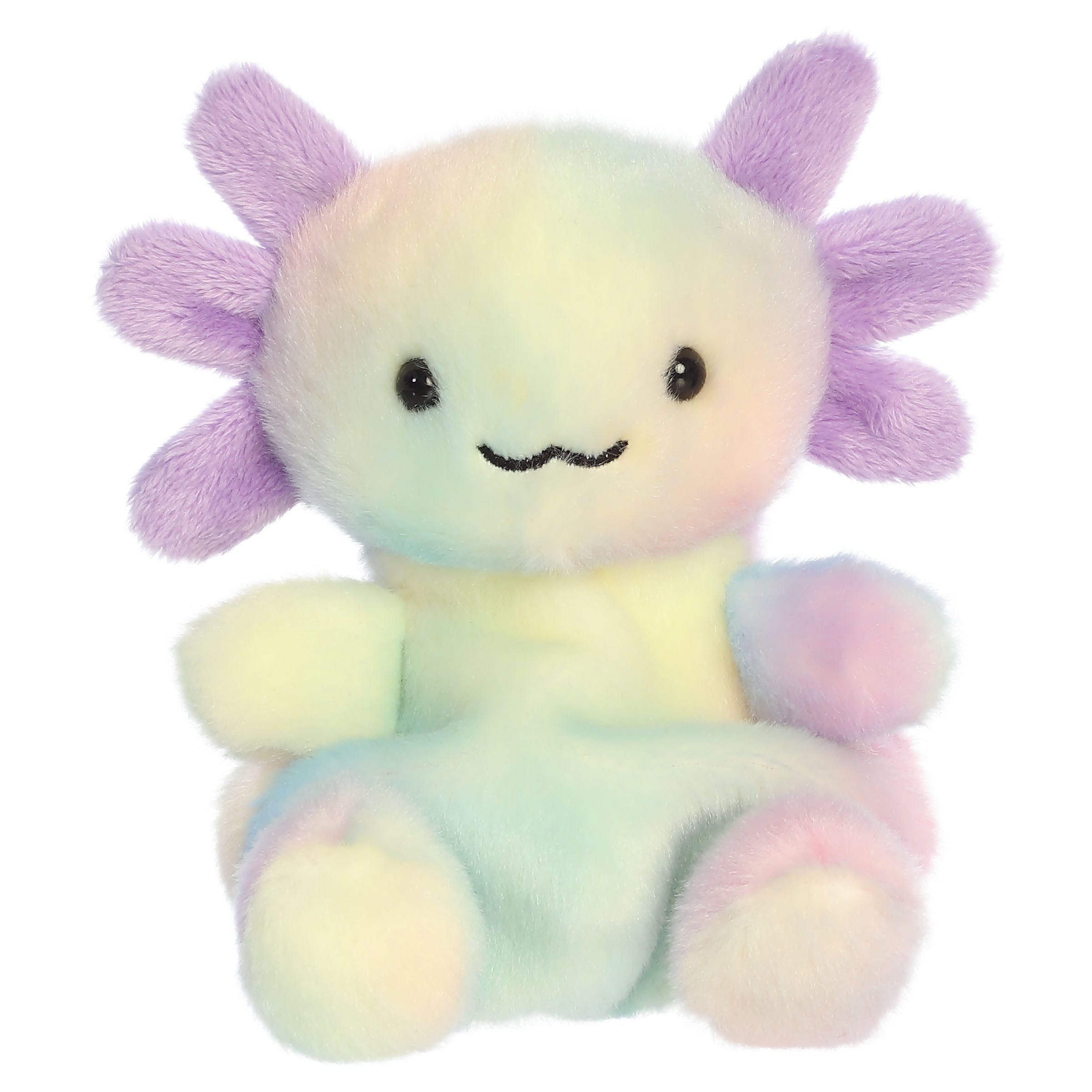 Aurora Xochitl Rainbow Axolotl Palm Pals 5" Plush Kawaii Gifts 092943344976