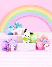 Banzai Living Sanrio Light It Up Lantern Keychains: Pochacco, My Melody, Kuromi, Cinnamoroll Kawaii Gifts