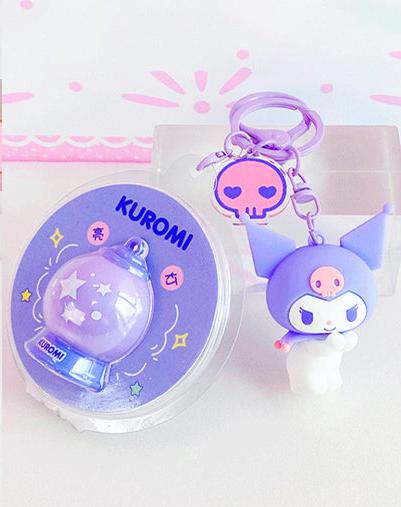 Banzai Living Sanrio Light It Up Lantern Keychains: Pochacco, My Melody, Kuromi, Cinnamoroll Kuromi Kawaii Gifts 48489686