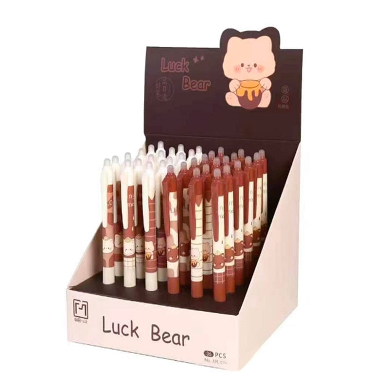 Banzai Living Good Luck Bear Surprise Erasable Pen Kawaii Gifts 6974732754705