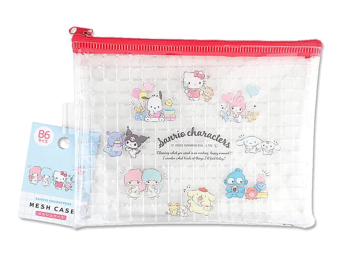 Banzai Living Sanrio All Stars & Puppy Stars B6-Size Pouches All Stars Kawaii Gifts 4573135608695