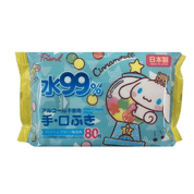 Banzai Living Cinnamoroll My Melody & Kuromi Wet Face and Hand Wipes Cinnamoroll Kawaii Gifts 4573135599528