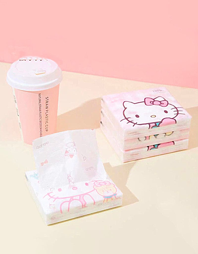 Hello Kitty Printed Pocket Tissue Packs – Kawaii Gifts