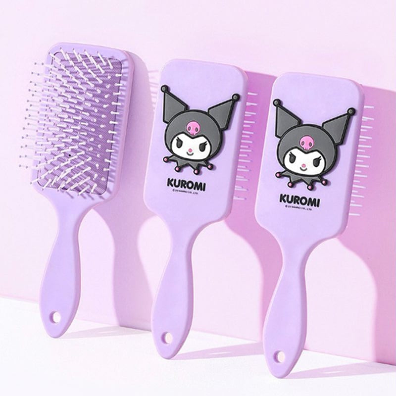 Banzai Living My Melody, Kuromi & Cinnamoroll Hair Brushes Kuromi Kawaii Gifts 6941613709277