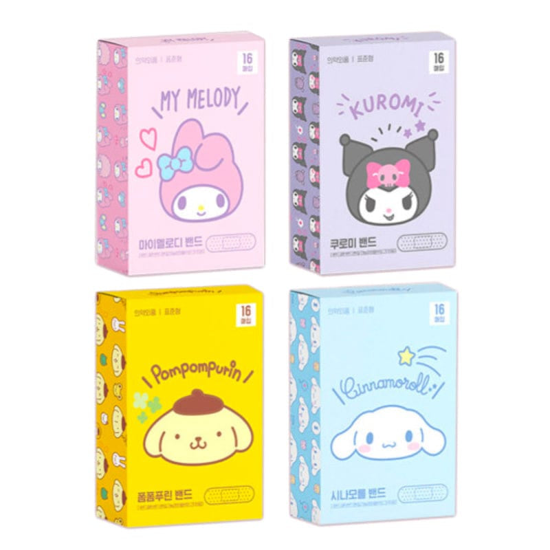 Banzai Living Sanrio Face Pattern Bandages Kawaii Gifts