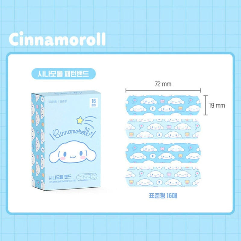 Banzai Living Sanrio Face Pattern Bandages Cinnamoroll Kawaii Gifts 8809705649703