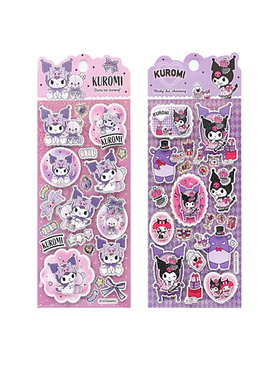 Banzai Living Kuromi 3-D Surprise Stickers Kawaii Gifts 6921004495903