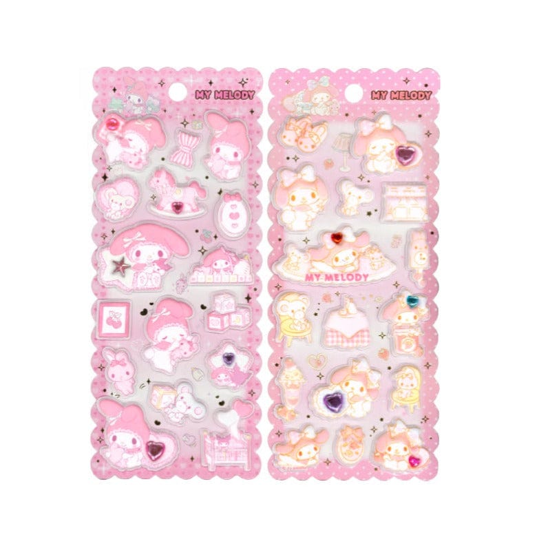 Banzai Living My Melody 3-D Surprise Stickers Kawaii Gifts 6921004496115