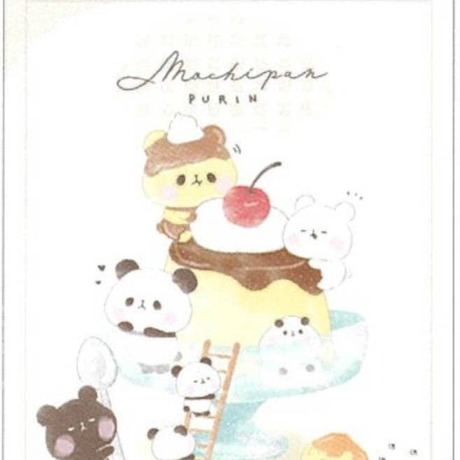 BCmini Animal Pudding Small Memo Kawaii Gifts