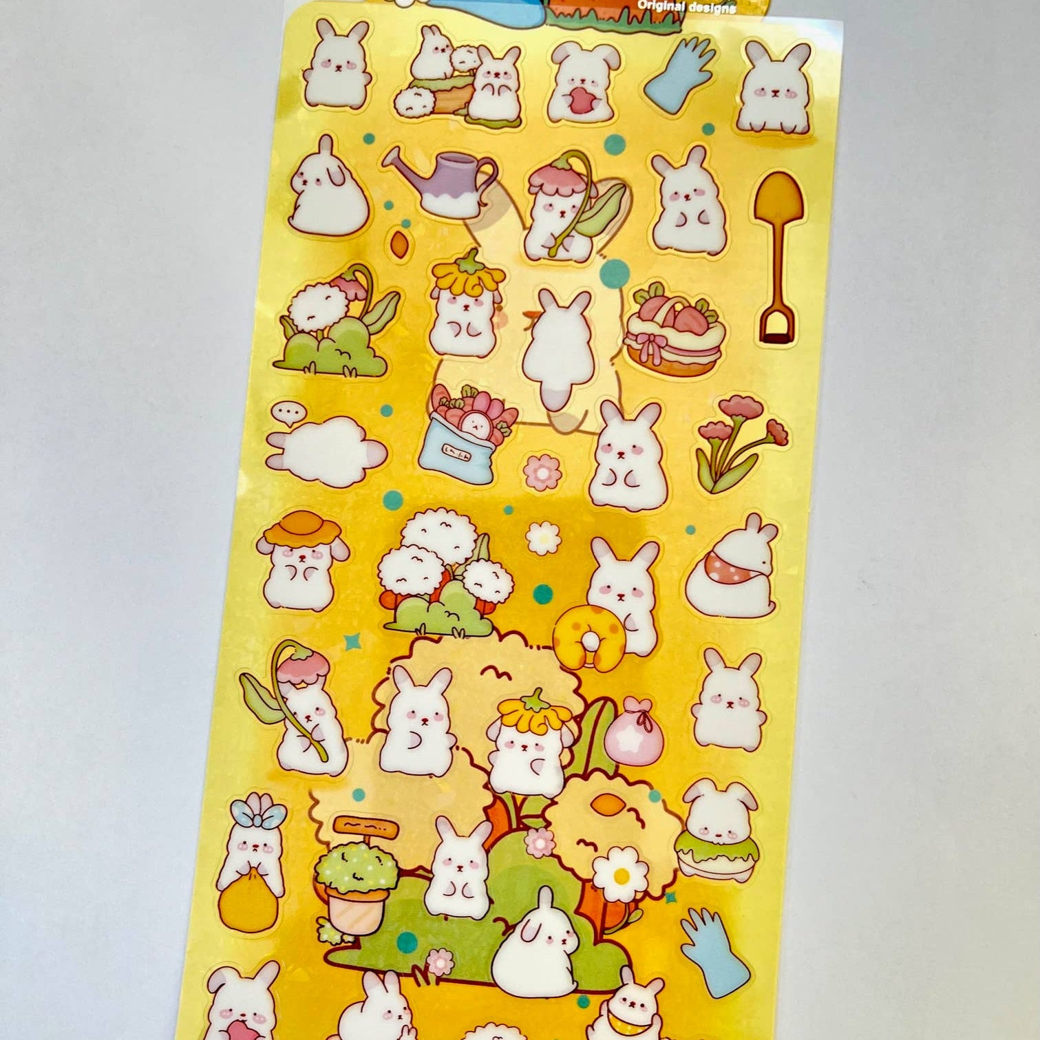 BCmini BUNNY GARDEN STICKERS Kawaii Gifts