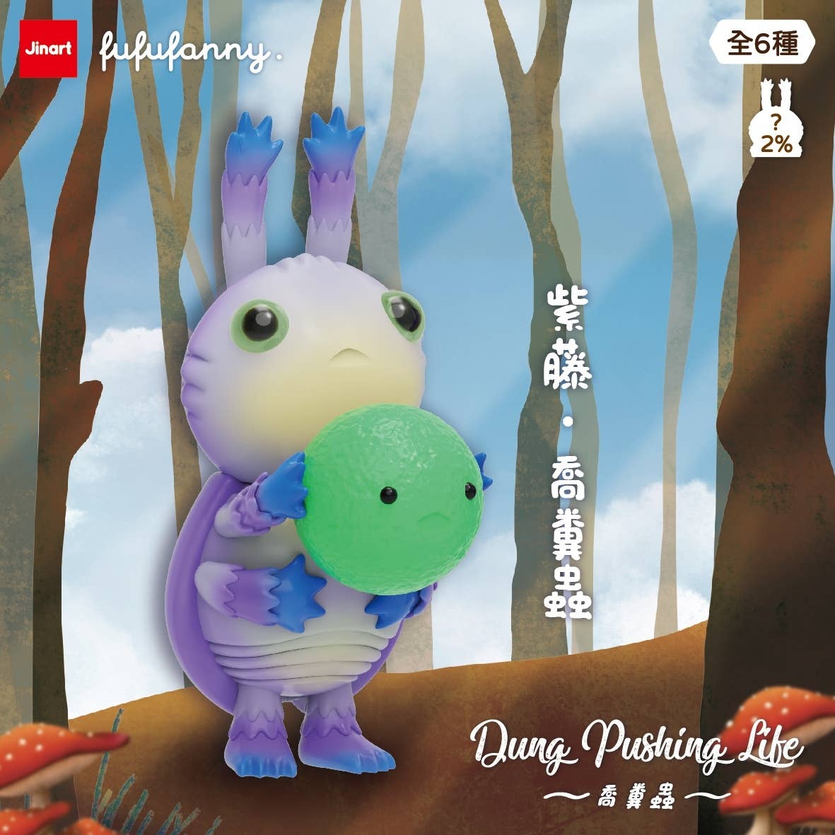 BCmini Dung Pusher Beetle Bug Blind Box Kawaii Gifts