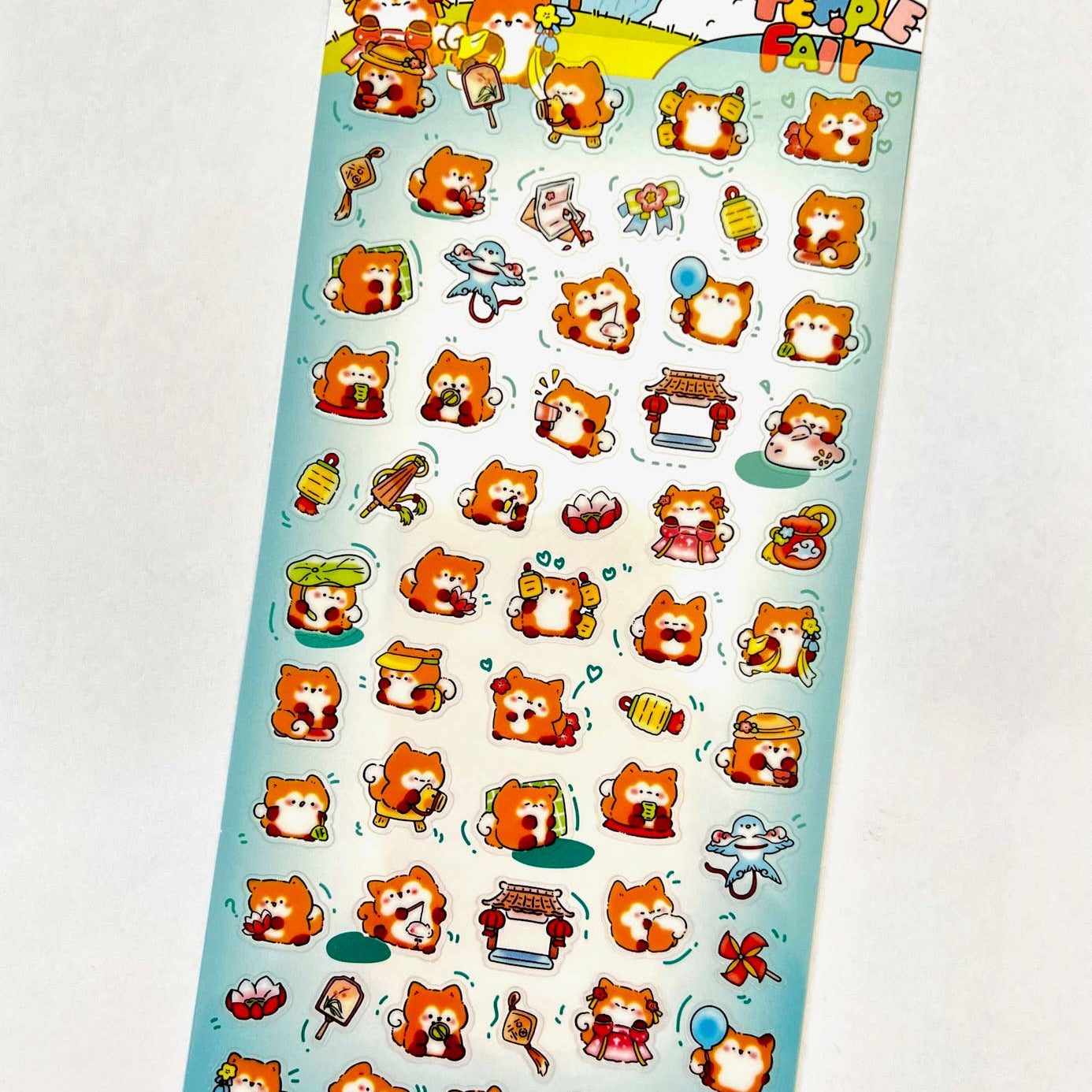 BCmini FOX PARTY STICKERS Kawaii Gifts