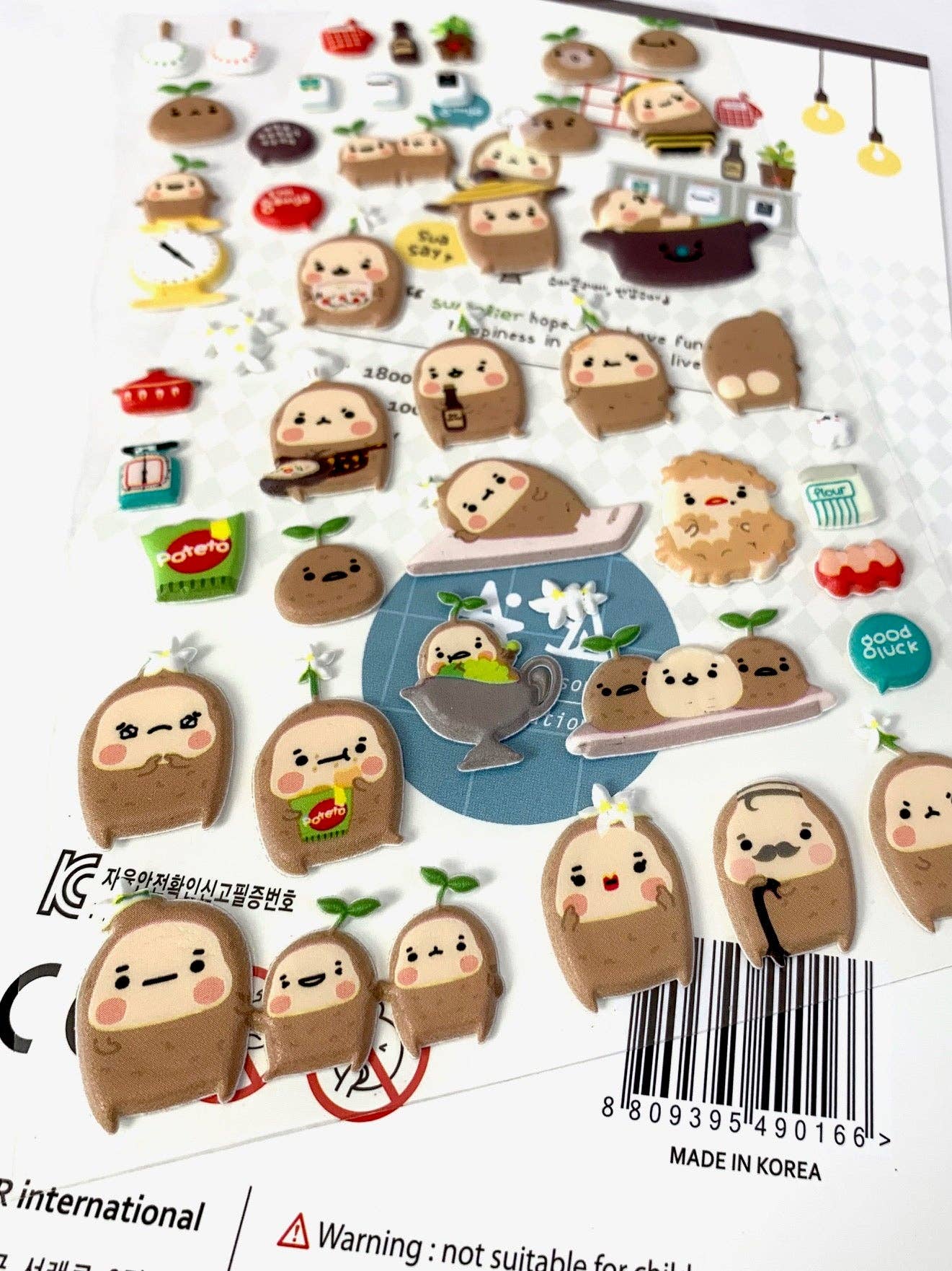 BCmini Gamja Stickers Kawaii Gifts